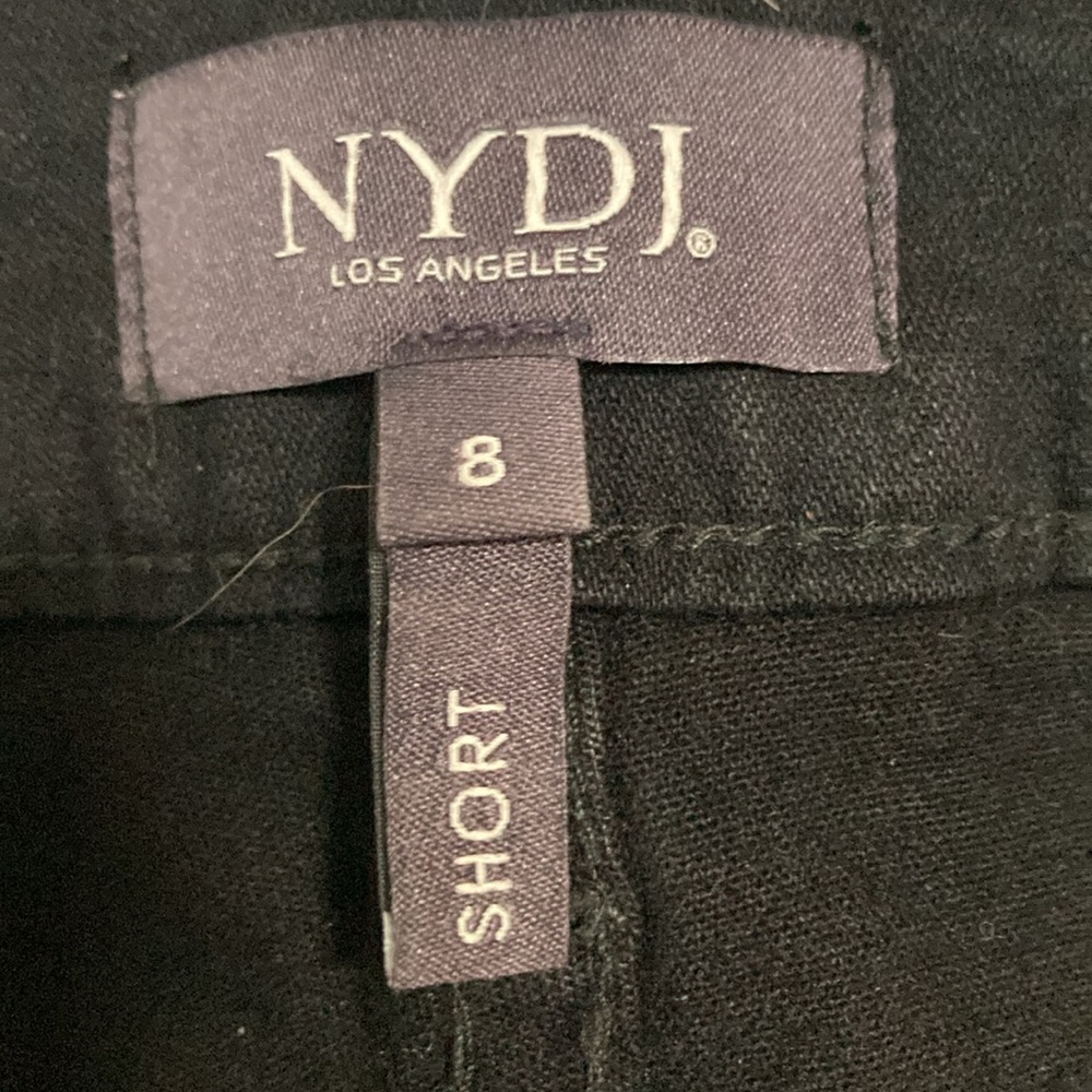 NYDJ Barbara Bootcut Jeans In Petite/short. Black. Size 8. With lift and tuck . - Picture 6 of 9